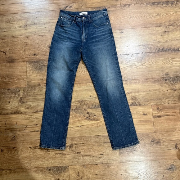 Madewell Denim - MADEWELL THE LONGLINE STRAIGHT JEAN SIZE 26 
LIKE NEW